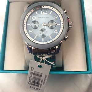 Adrienne Vittadini Sport Watch - Silver Tone